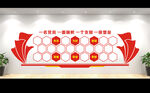 党员风采文化墙