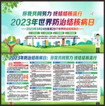 防治结核病展板