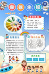 小学生自我介绍海报