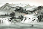 水墨山水