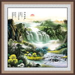 山水风景画