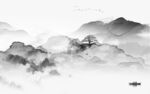 别墅 沙发灰色山水 tIf分层
