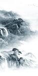 极简 中式山水玄关 TiF分层