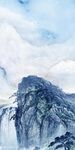 清晰 玄关中式框画 tiF分层