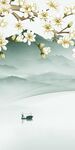 人气 玄关画山水图 TIf分层