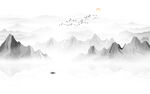 禅意山水画