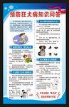 狂犬病防治知识问答海报