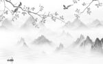 人气 中式意境山水 TiF分层