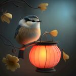 可爱的鸟儿