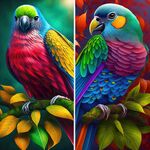 唯美的花鸟图