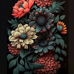 牡丹花背景图