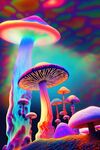 卡通创意蘑菇