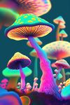 发光的小蘑菇