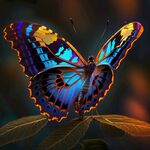 美丽的蝴蝶翅膀