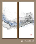 中国风玄关意境装饰画