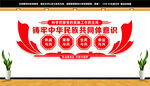四个与共文化墙