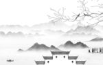 电视 简奢高档山水 tif分层