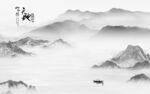 人气 简奢高档山水 tif分层