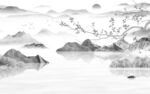 高端 简奢高档山水 tif分层