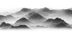 抽象山水画
