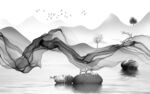 最新 热销灰色山水 TiF分层