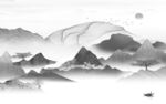 意境 热销灰色山水 TiF分层
