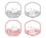 海水花纹