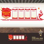 文明实践站文化墙
