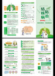 防治结核病肺结核日三折页