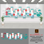 清廉党建文化墙