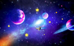 梦幻星空图