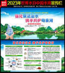 2023世界水日中国水周宣传栏