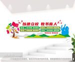 校风校训文化墙