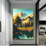水墨山水画