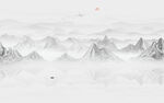 禅意山水画