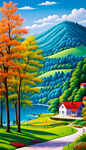 油画风景画