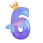 6岁生日派对 人鱼系列