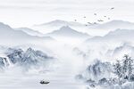 新中式背景墙