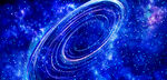：蓝色旋涡星空