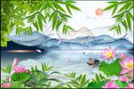 沙发背景墙