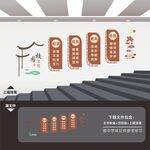 学校楼道文化墙