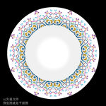 餐具餐盘花面花纹图案