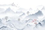 新中式背景墙