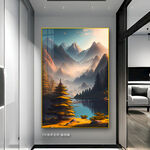 中国风山水画