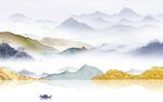 高档 意境背景山水 tIf分层