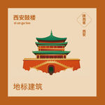 西安建筑地标建筑