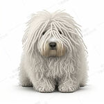 可爱的可蒙犬