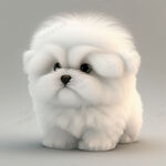 白色马尔济斯犬