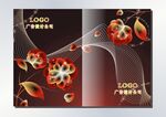 空灵花瓣 画册封面