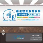 职业教育文化墙